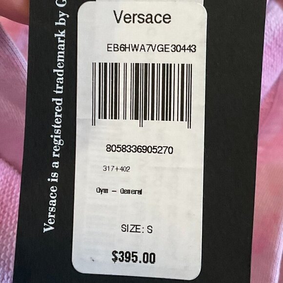 Versace Jeans Couture Pink Tie-Dye Hoodie sweater - Picture 5 of 5
